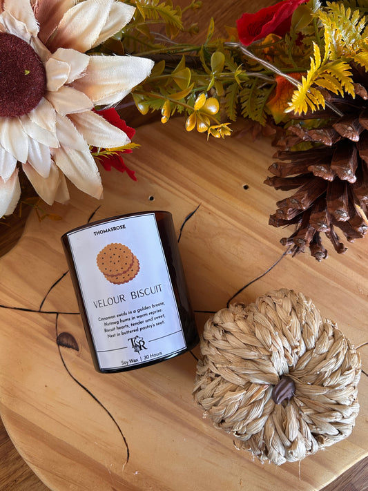Velour Biscuit 20cl Candle